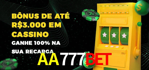 AA777Bet melhor bônus de depósito